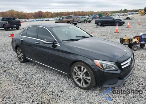 2015 Mercedes-Benz C 300 from USA, damaged, VIN 55SWF4JB7FU093270